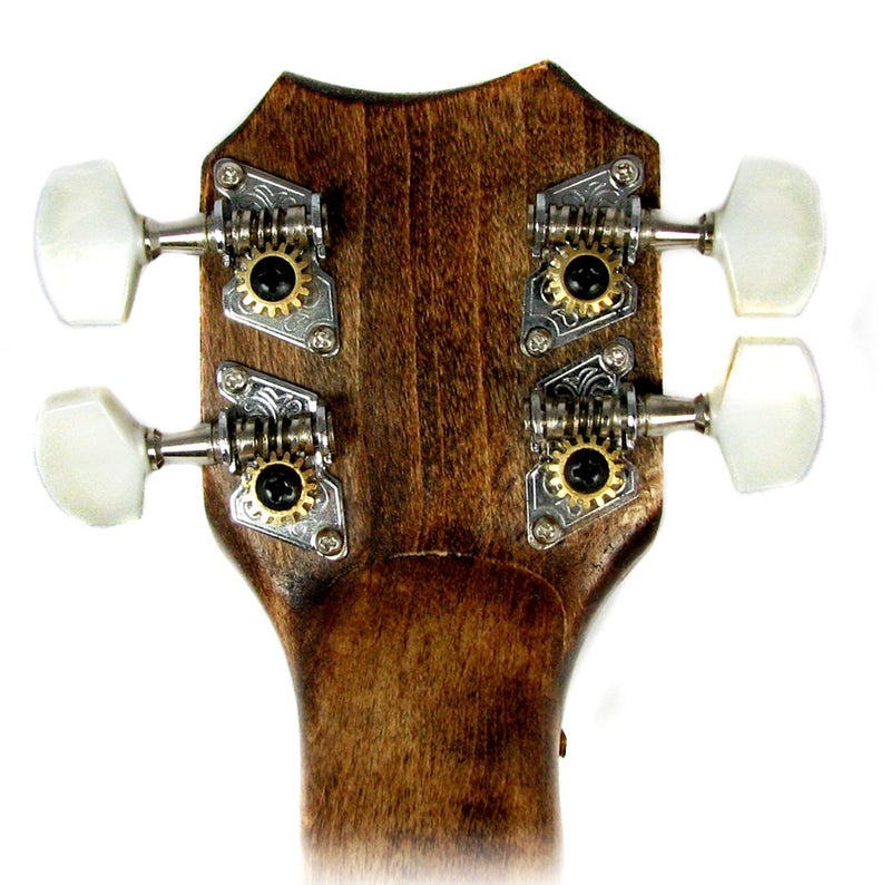C. B. Gitty Cigar Box Guitar Parts: Shane Speal Signature Tuners for 4-string guitars - 2 left / 2 Right - Image 1